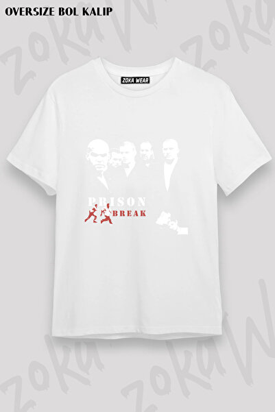 ZOKAWEAR Prison Break Bask Printed T-Shirt