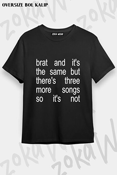 ZOKAWEAR Charli Xcx Brat and It S Printed T-Shirt