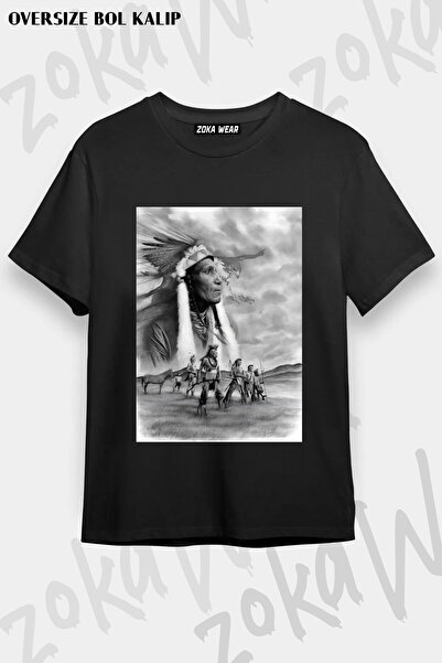 ZOKAWEAR Indian Kizilder Printed T-Shirt
