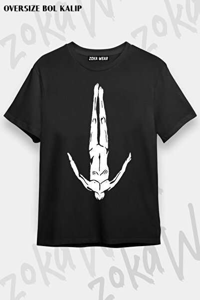 ZOKAWEAR Dalis Yuzme Swimming Diving Printed T-Shirt