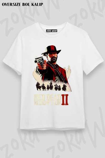 ZOKAWEAR Red Dead Redemption Arthur Morgan Printed T-Shirt