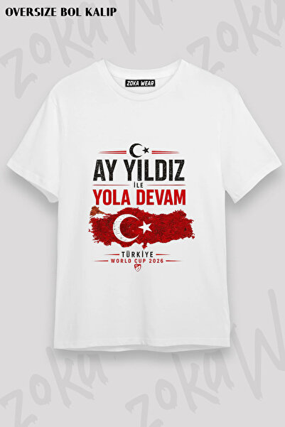 ZOKAWEAR Turkey World Cup V20 Printed T-Shirt