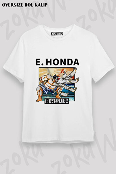ZOKAWEAR Honda Game Street Fighter Printed T-Shirt