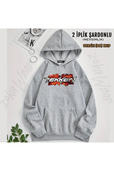ZOKAWEAR Tekken Fight Dovus Game Printed Hooded Sweatshirt