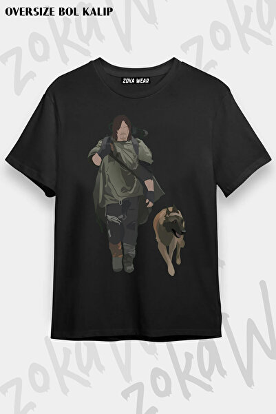 ZOKAWEAR Daryl Dixon V3 the Walking Dead Printed T-Shirt