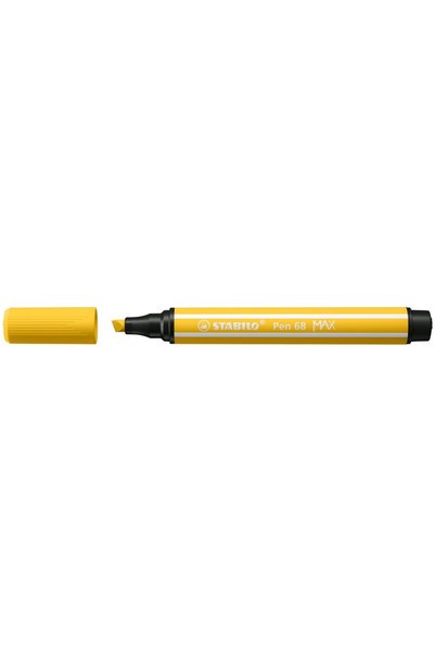 Stabilo Μαρκαδόρος Σχεδίου Arty Pen 68 MAX Κίτρινο (768/44)