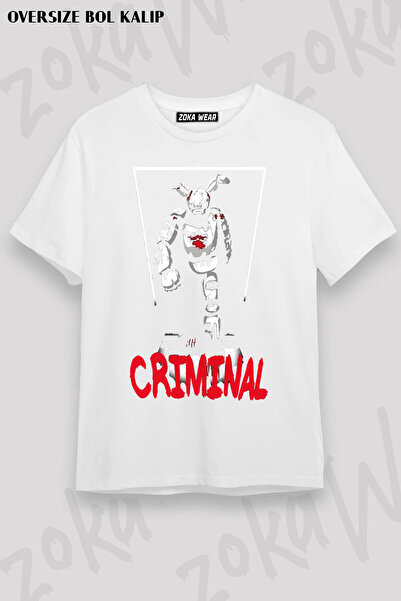 ZOKAWEAR Five Nights at Freddy's 5Naf Fnaf Criminal Game Printed T-Shirt