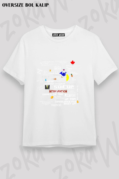 ZOKAWEAR How I Met Your Mother Himym Memories Mix Printed T-Shirt