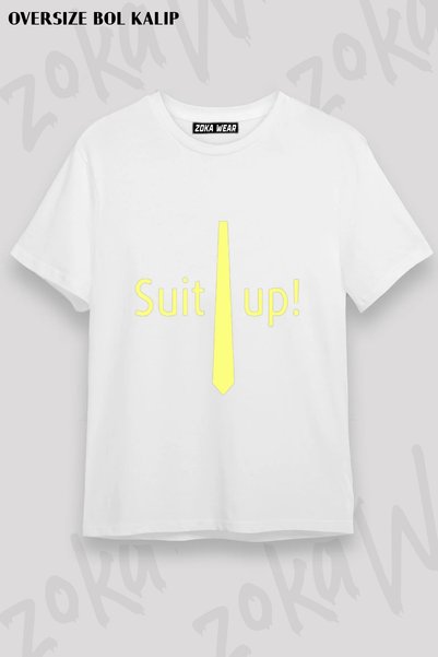ZOKAWEAR How I Met Your Mother - Suit up Printed T-Shirt