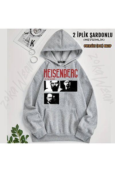 ZOKAWEAR Breaking Bad Walter White Heisenberg Printed Hooded Sweatshirt