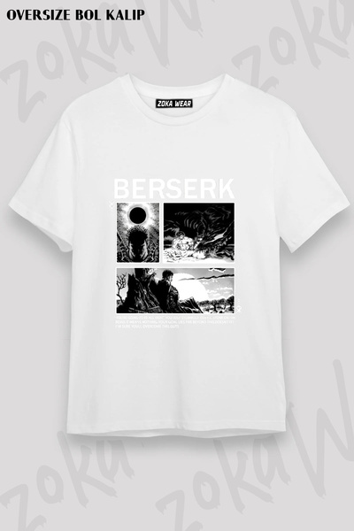 ZOKAWEAR Anime Berserk Guts Printed T-Shirt