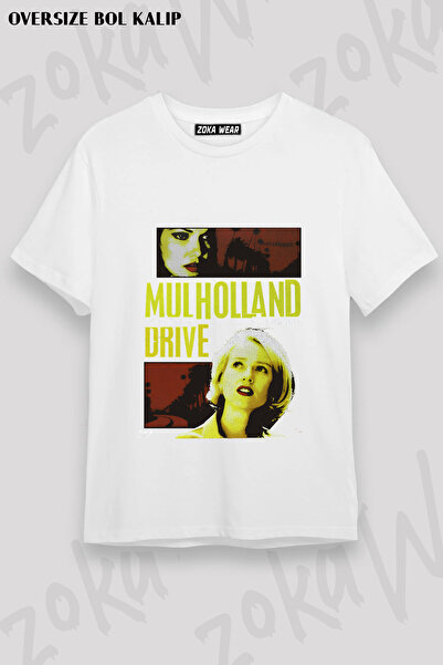 ZOKAWEAR Poster Mulholland Drive David Lynch Printed T-Shirt