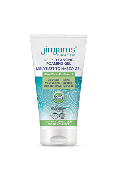 JimJams Beauty cleansing foam gel with aloe vera - 150 ml -