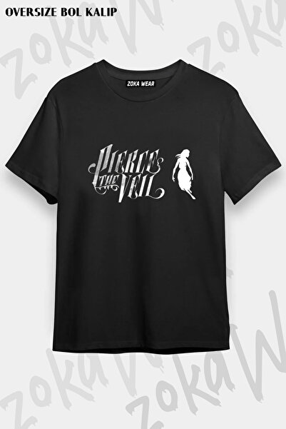 ZOKAWEAR Pierce the Veil Logo Rock Metal Music Band Printed T-Shirt