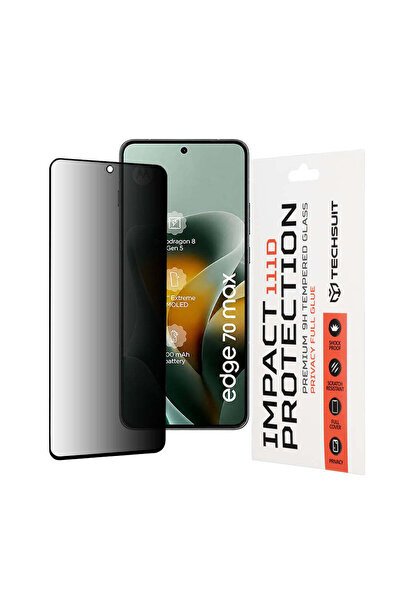 Techsuit Folie de protecție ecran pentru Motorola Edge 70 Max, 111D Anti-spio...