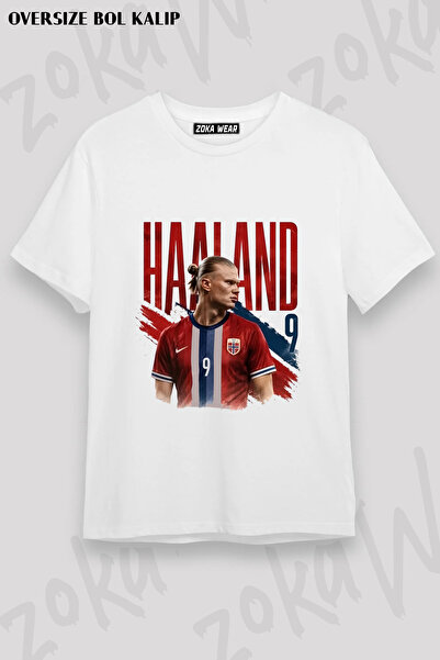 ZOKAWEAR Erling Haaland Printed T-Shirt