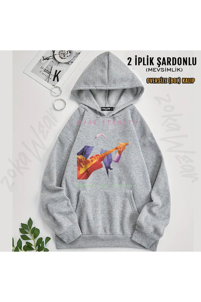 ZOKAWEAR Money for Nothing Dire Straits Printed Hooded Sweatshirt