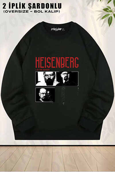 ZOKAWEAR Breaking Bad Walter White Heisenberg Printed Crew Neck Sweatshirt