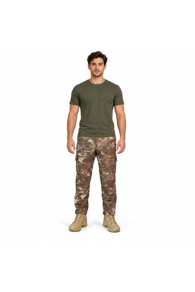 Silyon Askeri Giyim Infantry Camouflage Waterproof Softshell Pants with Flap ...
