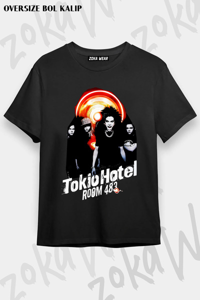 ZOKAWEAR Tokio Hotel Room 483 Rock Metal Music Printed T-Shirt