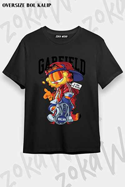 ZOKAWEAR Garfield Printed T-Shirt