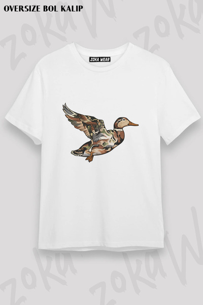 ZOKAWEAR Hunting Duck Avi Printed T-Shirt