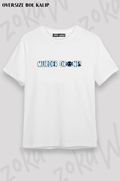 ZOKAWEAR Murder Drones Logo Printed T-Shirt