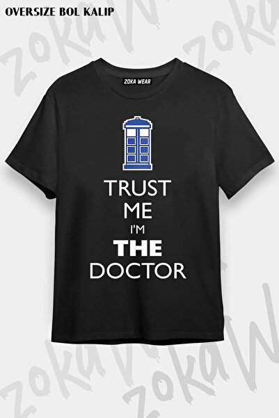 ZOKAWEAR Doctor Who - Trust Me I'M a Doctor Printed T-Shirt