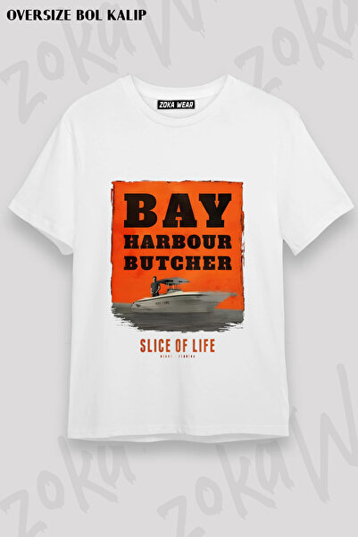 ZOKAWEAR Dexter Baski Printed T-Shirt