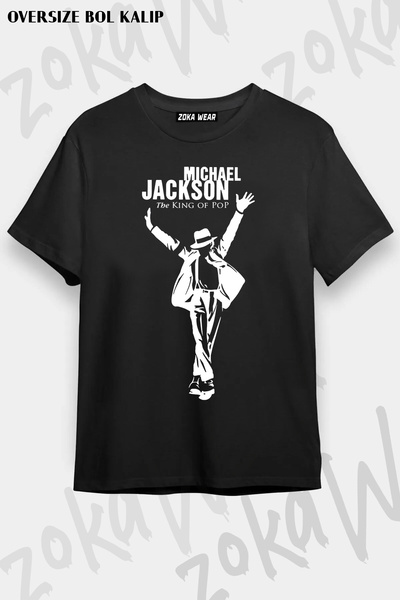 ZOKAWEAR Michael Jackson on B Printed T-Shirt