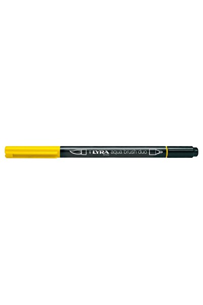 LYRA Μαρκαδόροι Aqua Brush Duo Κίτρινο λεμονί L6520007
