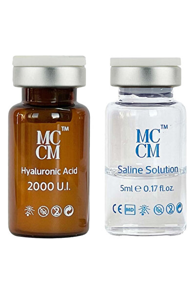 MCCM Fiola cu Acid Hialuronic 2000 UI cu Solutie salina - 5 g + 5 ml -