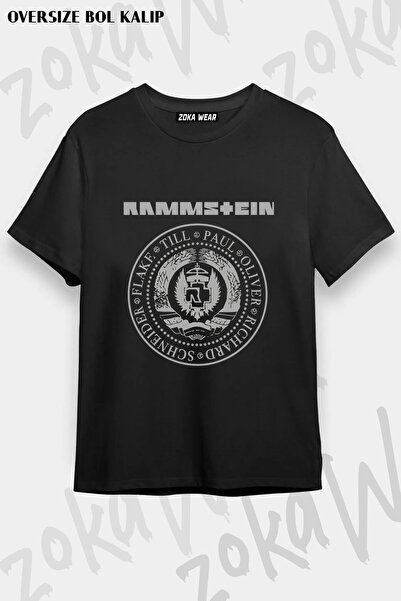 ZOKAWEAR Rammstein Est 1994 Till Lindemann Printed T-Shirt