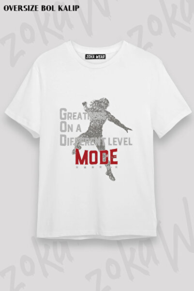 ZOKAWEAR تي شيرت مطبوع عليه God Mode Roman Reigns American Guresi Gym Sports ...
