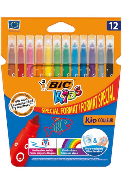 Bic Μαρκαδόροι ζωγραφικής σε 12 χρώματα
