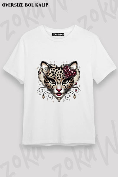 ZOKAWEAR Y2K Vintage Leopard Print T-Shirt