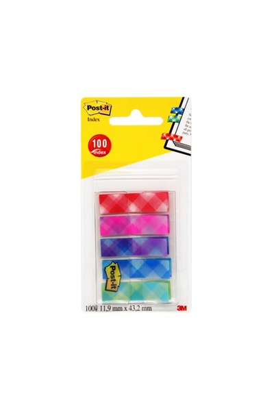3M ΣΕΛΙΔΟΔΕΙΚΤΕΣ POST-IT 5 ΧΡΩΜΑΤΩΝ. 11.9Χ43.2Χιλ.