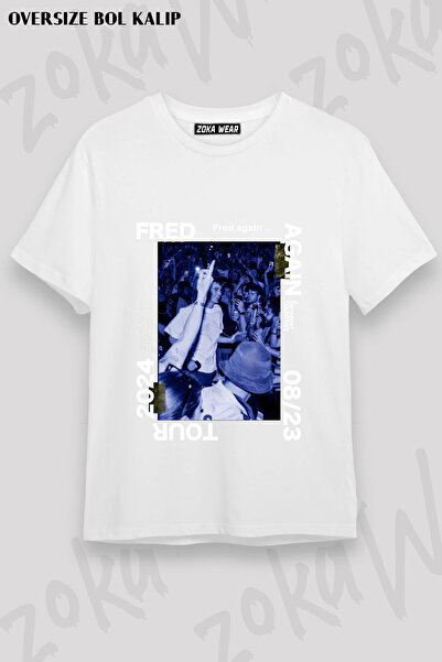 ZOKAWEAR Tour Fred Again Printed T-Shirt