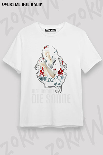 ZOKAWEAR Kommt Die Sonne Rammstein Printed T-Shirt