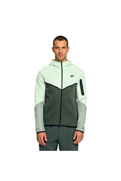 Nike Ανδρικό φούτερ με κουκούλα M NK TCH FLC FZ WR με φερμουάρ