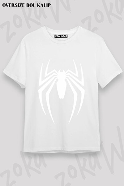 ZOKAWEAR Marvel Spider-Man Spider Printed T-Shirt