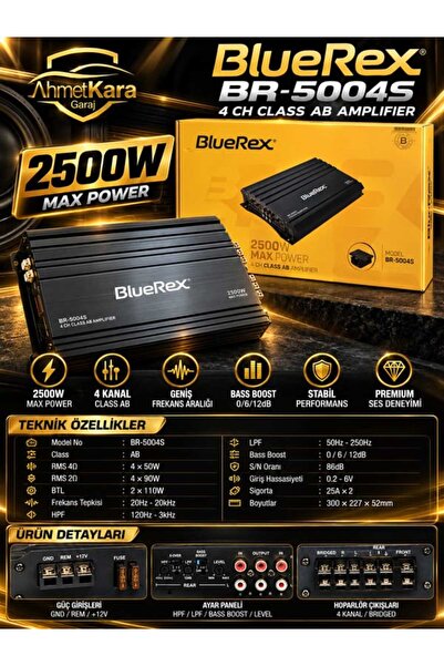 BLUEREX BR-5004S ANFİ