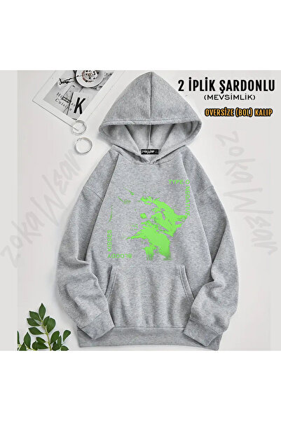 ZOKAWEAR Type O Negative Bloody Kisses Cats Rock Metal Printed Hooded Sweatshirt