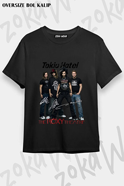 ZOKAWEAR Tokio Hotel the Roxy Theater Printed T-Shirt