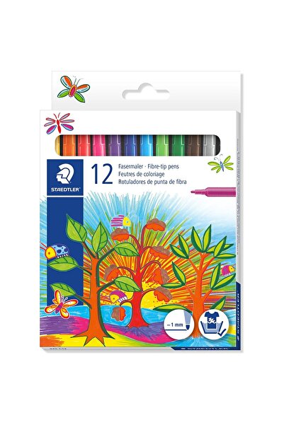 Staedtler Noris Στυλό Ίνας σε Διάφορα Χρώματα 12 τεμάχια 325 C12
