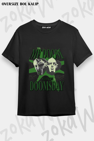 ZOKAWEAR Mf Doom Designed V2 Printed T-Shirt