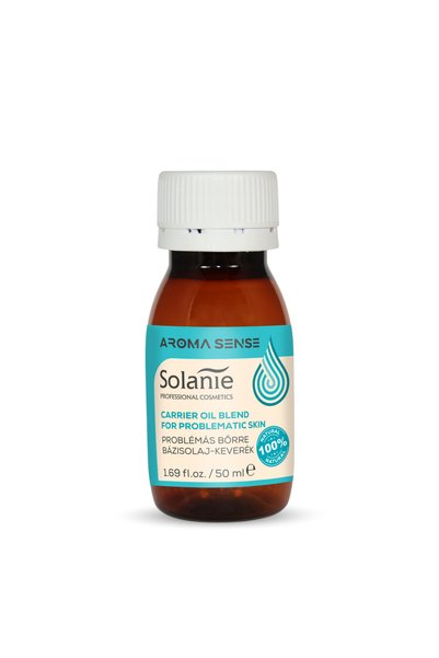 Solanie Ulei facial nutritiv Aroma Sense cu jojoba, primulă și caise, 50 ml