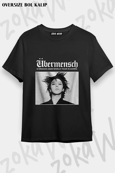 ZOKAWEAR Ubermensch G-Dragon Printed T-Shirt