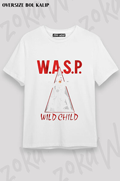 ZOKAWEAR تي شيرت مطبوع عليه Wild Child Wasp