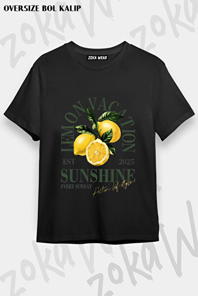 ZOKAWEAR Lemoncello Printed T-Shirt